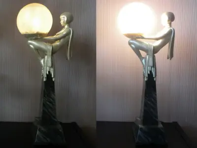 Art Deco Lamp 3 3D print model