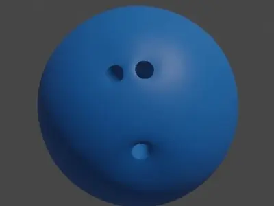 Bowling Ball 3D print model