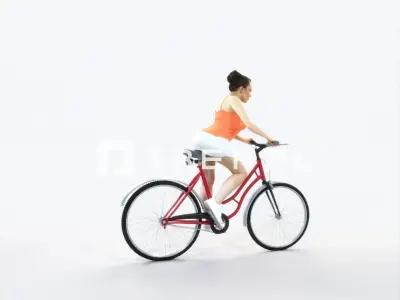 Dream 01K bicycle bike Sports Woman Low-poly 3D model