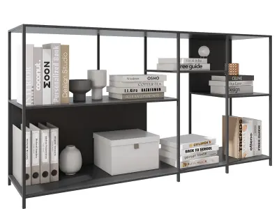 Simply Metal Shelf 3D model