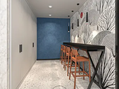 OFFICE interior design 3D model