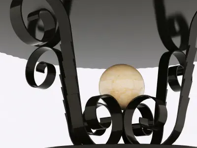 Francesco Molon F506 round table 3D model