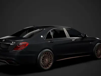 Mercedes-AMG S 65 Final Edition Worldwide V222 2020 3D model