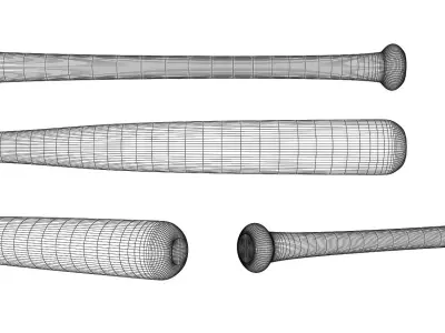 Baseball Bat 3D model