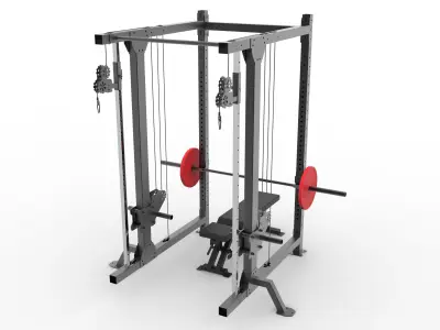 Power Rack  3D model