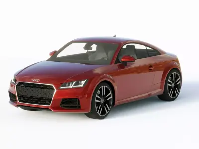 Audi TT Coupe 2019 3D model