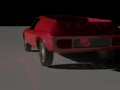 car Lotus Europa 3D model