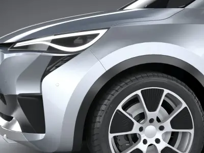 Generic Crossover v1 2022 LowPoly 3D model