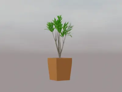 Potted Plant 1 Free 3D model