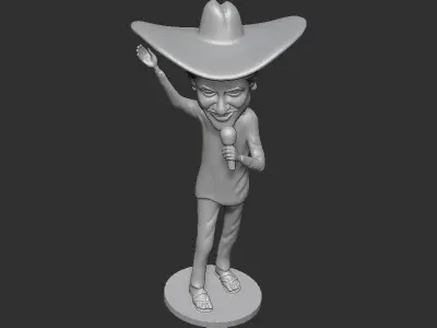 Kishore kumar Miniature 3D print model