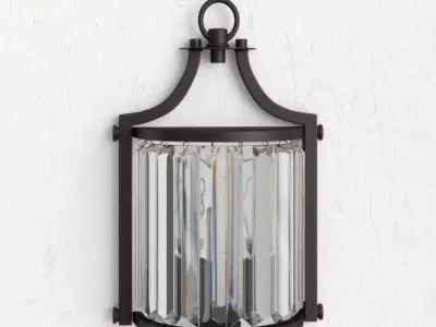 Bunton Light Dimmable Flush Mount - 2 Colour 3D model