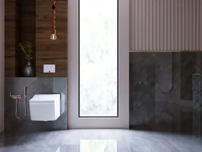 Interior-Bathroom - 260523 3D model