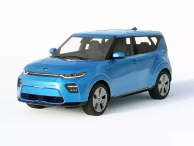 Kia Soul EV 2020 3D model