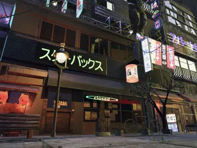 Unity - Urban Environment Master Course - Workfile included Low-poly 3D model
