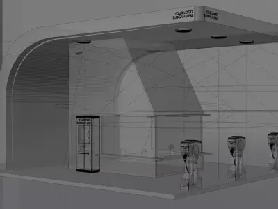 Charging Station 3D model