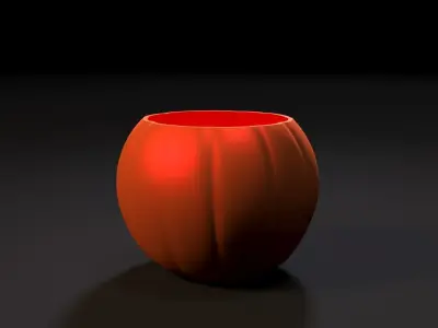 Pumpkin pots 5 3D print model