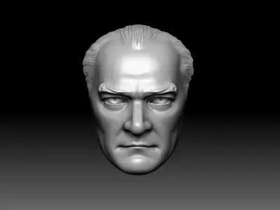 Ataturk Mask 3D print model