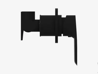 Wall Mixer Tap - Luxury - Sublime Low-poly 3D model