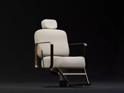 Modern Salon Chair  3D model