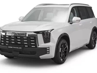 2026 GAC GS8 Traveler with Interior 3D model