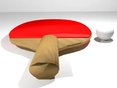 Sport Equipment - Ping-Pong 3D model