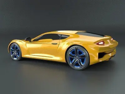 Averon  GT concept car 3D model