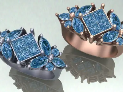 jewelry ring7 3D print model