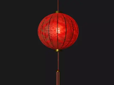 Chinese lantern 3D model buy
