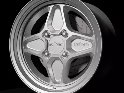 GTB - Wheels - Game Ready Low-poly 3D model