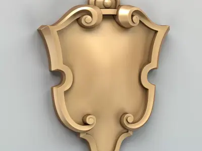 Cartouche 006 3D model