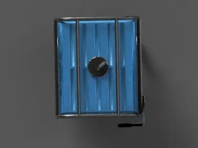 power engine Low-poly 3D model