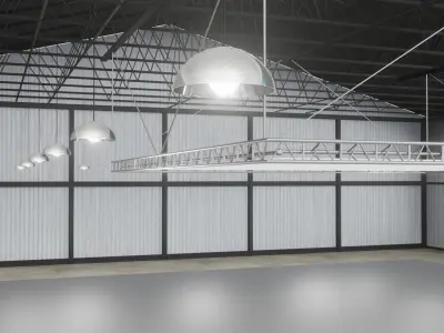 PHOTO STUDIO interior car studio 3D model 3D model