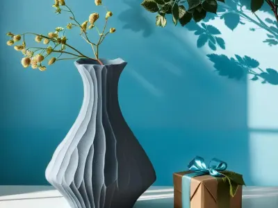Lombardy Vase for Elegant Decor 3D print model
