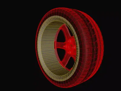 Roda Scorro S-247 Low-poly 3D model