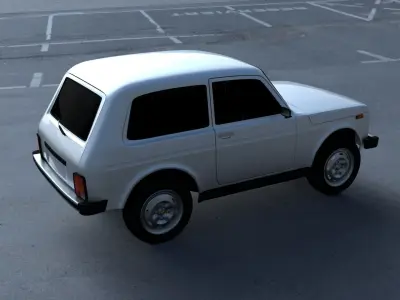 Lada Niva HDRI 3D model