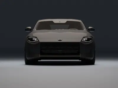 nissan 400z 2021 3D model