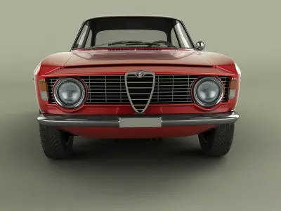 Alfa Romeo Giulia Sprint GT 3D model