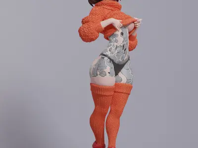  Velma Scooby Doo 3D print model