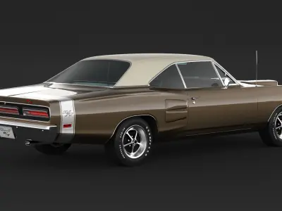 1969 Dodge Coronet RT 3D model