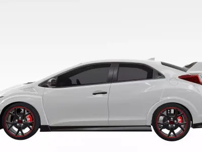 Honda Civic Type R 3D model