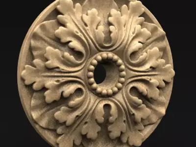 Ceiling Relief 7  3D model 3D model