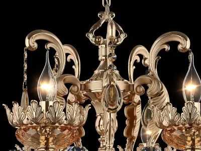 MD 89325-10-3 Osgona Chandelier 3D model