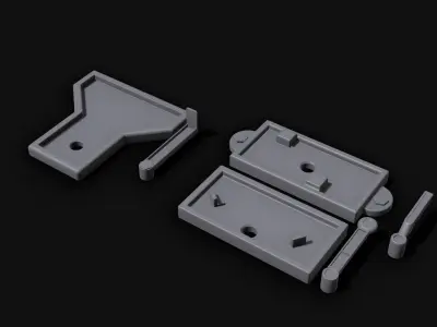 Blake Lever 3d print 3D print model