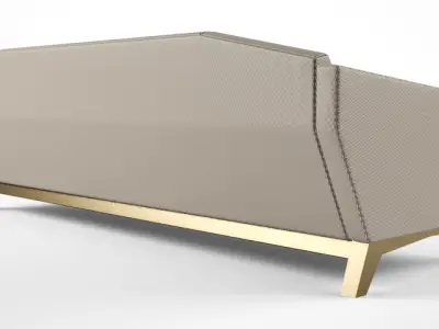 Holly Hunt Vector sofa 3D model