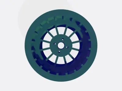 SET 10 KEYCHAINS 3D print models train car moto wheel 3D print model