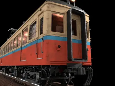 Train Kuha Series 100 3D model