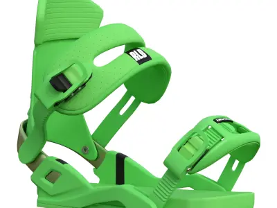 Snowboard mounts 3D model