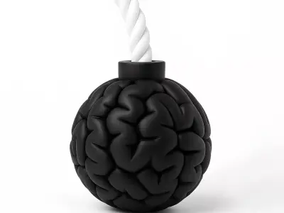 Bomb Brain Style toy 3D print model