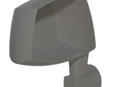 Truck Mirror Cover 3D print model