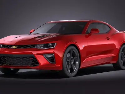 Chevrolet Camaro SS CG 2016 VRAY 3D model